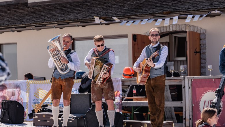 Genuss Wedeln 2024 Musikanten, © Ludwig Fahrnberger