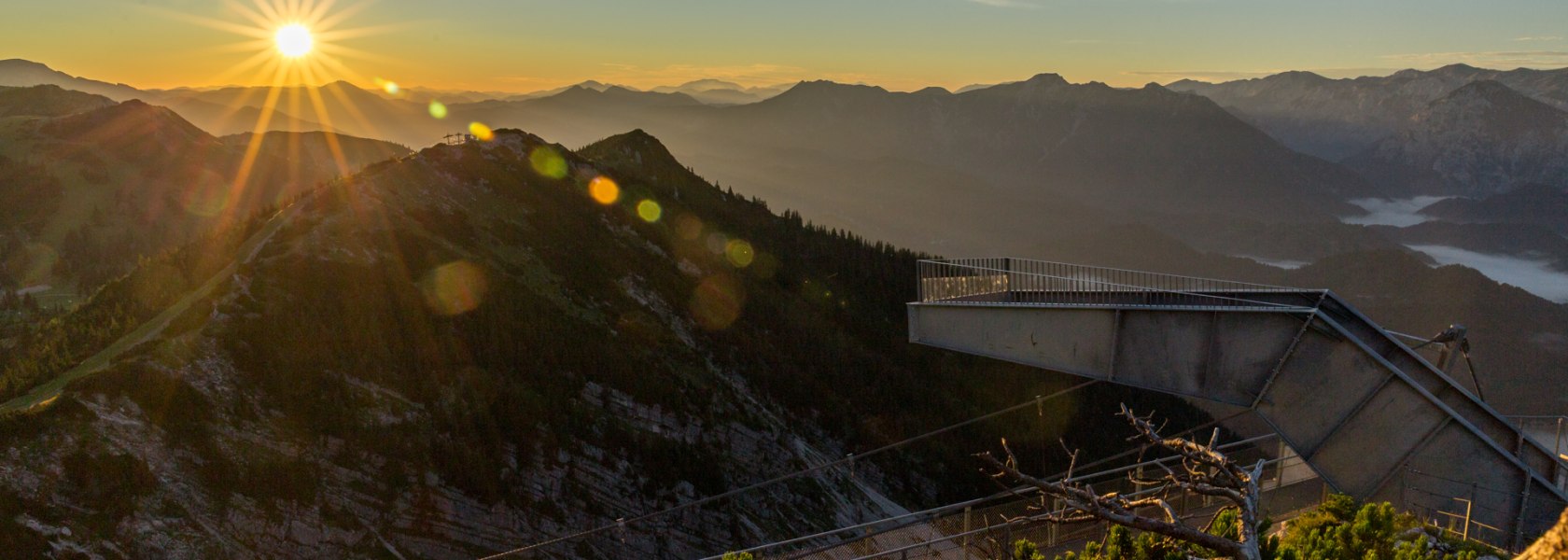 Sonnenaufgang Skytour, © Ludwig Fahrnberger